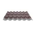 Pfannenblech Typ 2/1060 | Stahl 0,50 mm | 25 µm Polyester | RAL 3005 Weinrot | Anti-Tropf 110 #2