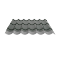 Pfannenblech Typ 2/1060 | Stahl 0,50 mm | 25 µm Polyester | RAL 6020 Chromoxidgrün | Anti-Tropf 70 #2