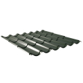 Pfannenblech Typ 2/1060 | Stahl 0,50 mm | 25 µm Polyester | RAL 6020 Chromoxidgrün #1
