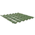 Pfannenblech Typ 2/1060 | Stahl 0,50 mm | 25 µm Polyester | RAL 6011 Resedagrün #1
