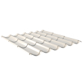 Pfannenblech Typ 2/1060 | Stahl 0,50 mm | 25 µm Polyester | RAL 9010 Reinweiß #1