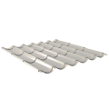 Pfannenblech Typ 2/1060 | Stahl 0,50 mm | 25 µm Polyester | RAL 9002 Grauweiß #1