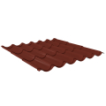 Pfannenblech Typ 2/1060 | Stahl 0,50 mm | 35 µm Mattpolyester | 29 Rot #1
