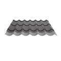 Pfannenblech Typ 2/1060 | Stahl 0,50 mm | 60 µm Puramid | RAL 8017 Schokoladenbraun | Anti-Tropf 70 #2