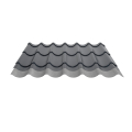 Pfannenblech Typ 2/1060 | Aluminium 0,70 mm | 25 µm Polyester | RAL 7016 Anthrazitgrau | Anti-Tropf 110 #2
