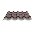 Pfannenblech Typ Europa | Stahl 0,50 mm | 25 µm Polyester | RAL 3005 Weinrot | Anti-Tropf 110B #2