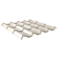 Pfannenblech Typ Europa | Stahl 0,50 mm | 25 µm Polyester | RAL 9010 Reinweiß | Anti-Tropf 110B #1