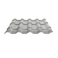 Pfannenblech Typ Europa | Stahl 0,50 mm | 25 µm Polyester | RAL 9006 Weißaluminium | Anti-Tropf 110B #2