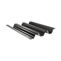 Hochprofil TP-104/850 | Stahl 0,65 mm | 25 µm Polyester | RAL 9005 Tiefschwarz | Anti-Tropf 95 #1