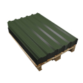 MINI-Trapezblech W-20/685 | 180x Palette | 1200 mm | Stahl 0,40 mm | 25 µm Polyester | RAL 6020 Chromoxidgrün | 180 Stk. pro Palette #1