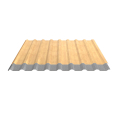 Trapezblech W-20/1100 | Dachprofil | Stahl 0,50 mm | 35 µm Strukturpolyester | Holzoptik Ahorn | Anti-Tropf 70 #2