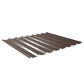 Trapezblech W-20/1100 | Dachprofil | Stahl 0,50 mm | 25 µm Polyester | RAL 8014 Sepiabraun #1