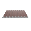 Trapezblech W-20/1100 | Dachprofil | Stahl 0,50 mm | 25 µm Polyester | RAL 8012 Rotbraun | Anti-Tropf 200 #2