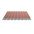 Trapezblech W-20/1100 | Dachprofil | Stahl 0,50 mm | 25 µm Polyester | RAL 8004 Kupferbraun | Anti-Tropf 70 #2