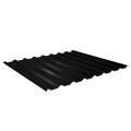 Trapezblech W-20/1100 | Dachprofil | Stahl 0,50 mm | 35 µm Mattpolyester | 33 Schwarz #1