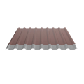 Trapezblech W-20/1100 | Dachprofil | Stahl 0,50 mm | 60 µm Puramid | RAL 8012 Rotbraun | Anti-Tropf 110 #2