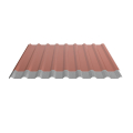 Trapezblech W-20/1100 | Dachprofil | Stahl 0,50 mm | 60 µm Puramid | RAL 8004 Kupferbraun | Anti-Tropf 110 #2