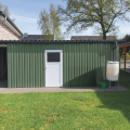 Trapezblech W-20/1100 mit Zusatzprägung | Wandprofil | Stahl 0,50 mm | 25 µm Polyester | RAL 6011 Resedagrün #2