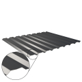 Trapezblech W-20/1100 mit Zusatzprägung | Wandprofil | Stahl 0,75 mm | 60 µm Puramid | RAL 7016 Anthrazitgrau #1