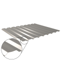 Trapezblech W-20/1100 mit Zusatzprägung | Wandprofil | Aluminium 0,70 mm | 25 µm Polyester | RAL 9007 Graualuminium #1