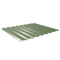 Trapezblech W-20/1100 | Wandprofil | Stahl 0,50 mm | 25 µm Polyester | RAL 6011 Resedagrün #1