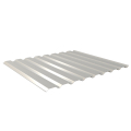 Trapezblech W-20/1100 | Wandprofil | Stahl 0,50 mm | 25 µm Polyester | RAL 9006 Weißaluminium #1