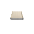 Trapezblech W-33/500 mit Tiefsickenprägung | Stahl 0,50 mm | 25 µm Polyester | RAL 1015 Hellelfenbein | Anti-Tropf 110 #2