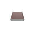 Trapezblech W-33/500 mit Tiefsickenprägung | Stahl 0,63 mm | 25 µm Polyester | RAL 8012 Rotbraun | Anti-Tropf 70 #2