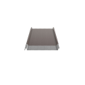 Trapezblech W-33/500 mit Tiefsickenprägung | Stahl 0,75 mm | 25 µm Polyester | RAL 8011 Nussbraun | Anti-Tropf 110 #2