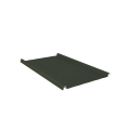 Trapezblech W-33/500 mit Tiefsickenprägung | Stahl 0,50 mm | 80 µm Shimoco | RAL 6020 Chromoxidgrün | Anti-Tropf 70 #1