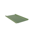 Trapezblech W-33/500 ohne Tiefsickenprägung | Stahl 0,50 mm | 25 µm Polyester | RAL 6011 Resedagrün #1