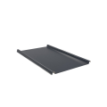 Trapezblech W-33/500 ohne Tiefsickenprägung | Stahl 0,50 mm | 25 µm Polyester | RAL 7016 Anthrazitgrau | Anti-Tropf 70 #1