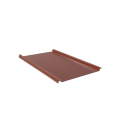 Trapezblech W-33/500 ohne Tiefsickenprägung | Stahl 0,50 mm | 25 µm Polyester | RAL 8012 Rotbraun #1