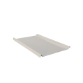 Trapezblech W-33/500 ohne Tiefsickenprägung | Stahl 0,50 mm | 25 µm Polyester | RAL 9002 Grauweiß #1