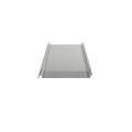 Trapezblech W-33/500 ohne Tiefsickenprägung | Stahl 0,50 mm | 25 µm Polyester | RAL 9006 Weißaluminium | Anti-Tropf 70 #2