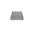 Trapezblech W-33/500 ohne Tiefsickenprägung | Stahl 0,50 mm | 25 µm Polyester | RAL 9007 Graualuminium | Anti-Tropf 70 #2