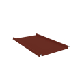 Trapezblech W-33/500 ohne Tiefsickenprägung | Stahl 0,50 mm | 35 µm Mattpolyester | 29 Rot | Anti-Tropf 110 #1