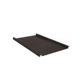 Trapezblech W-33/500 ohne Tiefsickenprägung | Stahl 0,50 mm | 35 µm Mattpolyester | 32 Dunkelbraun | Anti-Tropf 70 #1