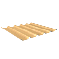 Trapezblech W-35/1035 | Dachprofil | Stahl 0,50 mm | 35 µm Strukturpolyester | Holzoptik Ahorn | Anti-Tropf 70 #1