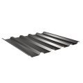 Trapezblech W-35/1035 | Dachprofil | Stahl 0,50 mm | 25 µm Polyester | RAL 9005 Tiefschwarz #1