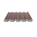 Trapezblech W-35/1035 | Dachprofil | Stahl 0,50 mm | 60 µm Puramid | RAL 8012 Rotbraun | Anti-Tropf 70 #2