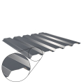 Trapezblech W-35/1035 mit Zusatzprägung | Wandprofil | Stahl 0,50 mm | 25 µm Polyester | RAL 7016 Anthrazitgrau #1