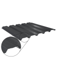 Trapezblech W-35/1035 mit Zusatzprägung | Wandprofil | Stahl 0,50 mm | 35 µm Mattpolyester | 23 Dunkelgrau #1