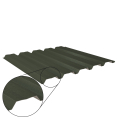 Trapezblech W-35/1035 mit Zusatzprägung | Wandprofil Stahl 0,50 mm | 80 µm Shimoco | RAL 6020 Chromoxidgrün Trapezblech W-35/1035 mit Zusatzprägung | Wandprofil | Stahl 0,50 mm | 80 µm Shimoco | RAL 6020 Chromoxidgrün #1
