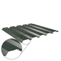 Trapezblech W-35/1035 mit Zusatzprägung | Wandprofil | Aluminium 0,70 mm | 25 µm Polyester | RAL 6005 Moosgrün #1