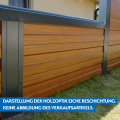 Trapezblech W-35/1035 | Wandprofil | Stahl 0,50 mm | 35 µm Strukturpolyester | Holzoptik Eiche #3