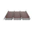 Trapezblech W-45/1000 | Stahl 0,50 mm | 25 µm Polyester | RAL 3005 Weinrot | Anti-Tropf 110 #2