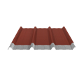 Trapezblech W-45/1000 | Stahl 0,50 mm | 35 µm Mattpolyester | 29 Rot | Anti-Tropf 110 #2