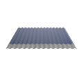 Wellblech W-1/1064 | Dachprofil | Stahl 0,50 mm | 25 µm Polyester | RAL 5010 Enzianblau | Anti-Tropf 70 #2