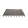 Wellblech W-1/1064 | Dachprofil | Stahl 0,75 mm | 25 µm Polyester | RAL 8011 Nussbraun | Anti-Tropf 70 #2